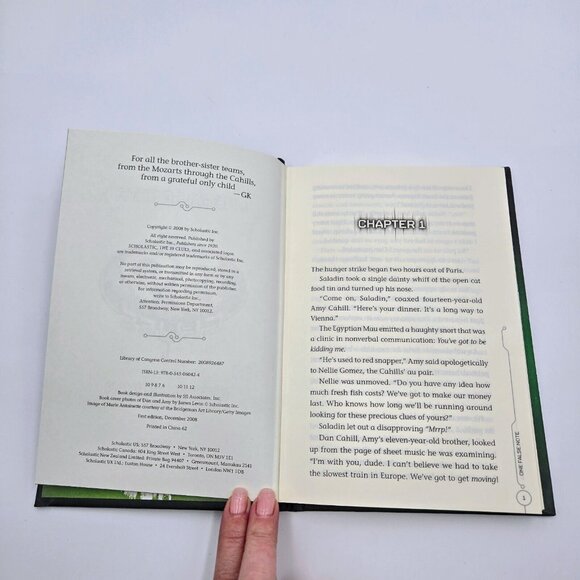 The 39 Clues Series Books #1-#3 Hardcover No Cards The Maze Of Bones 2008 2009 - Picture 6 of 16